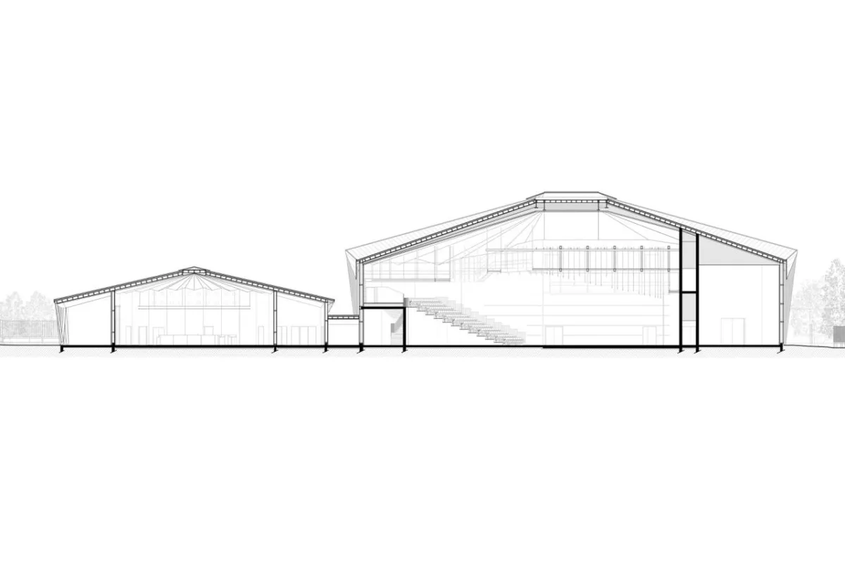 BIM建筑|马戏团式建筑，Domaine de Bayssan 剧院 / K architectures