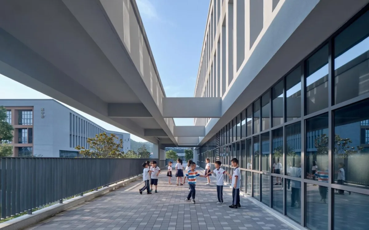BIM建筑|树下问道，山间筑园 ——乐清市荆山公学 / 浙江大学建筑设计研究院有限公司