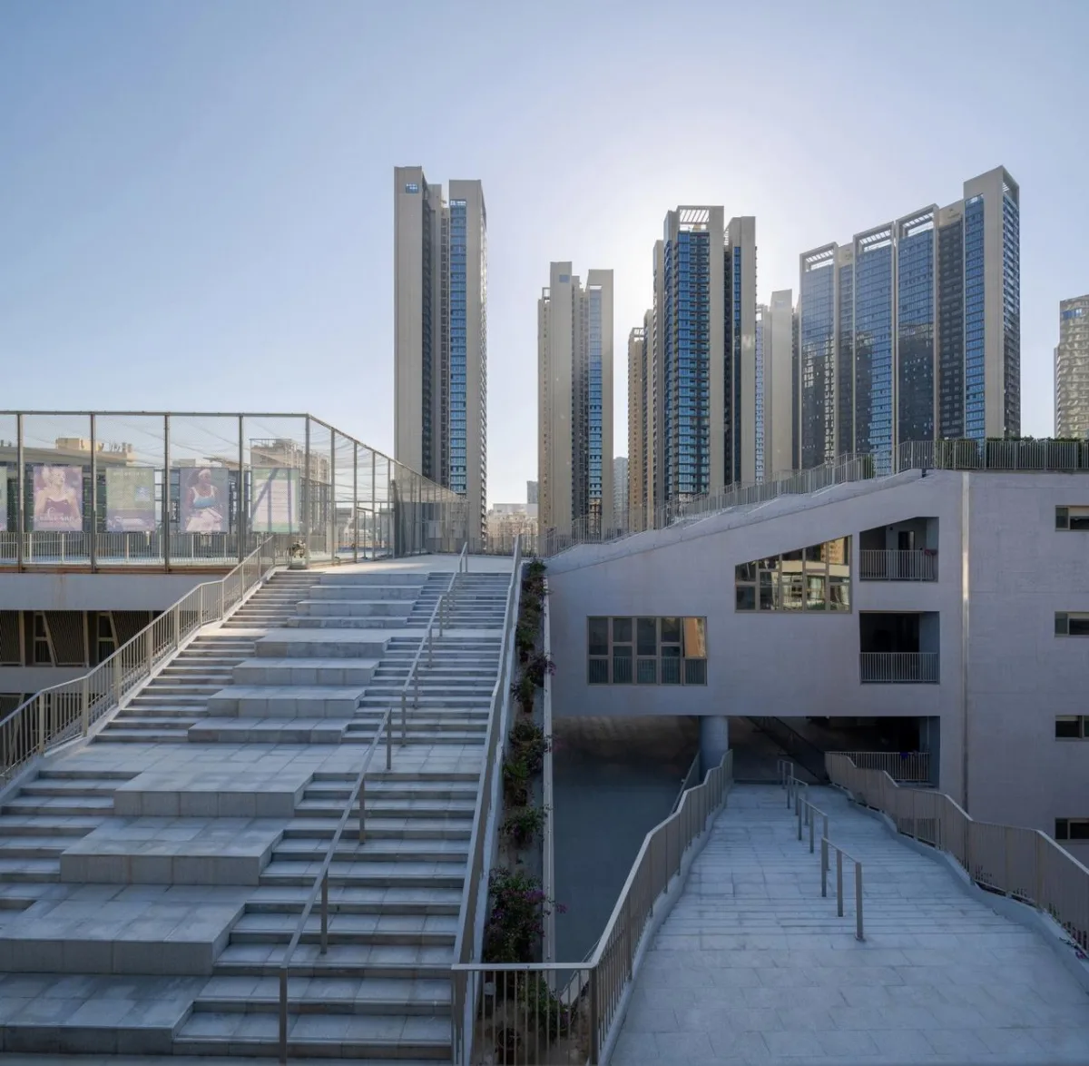 BIM建筑|深圳市宝安区上星学校 / 第伍建筑