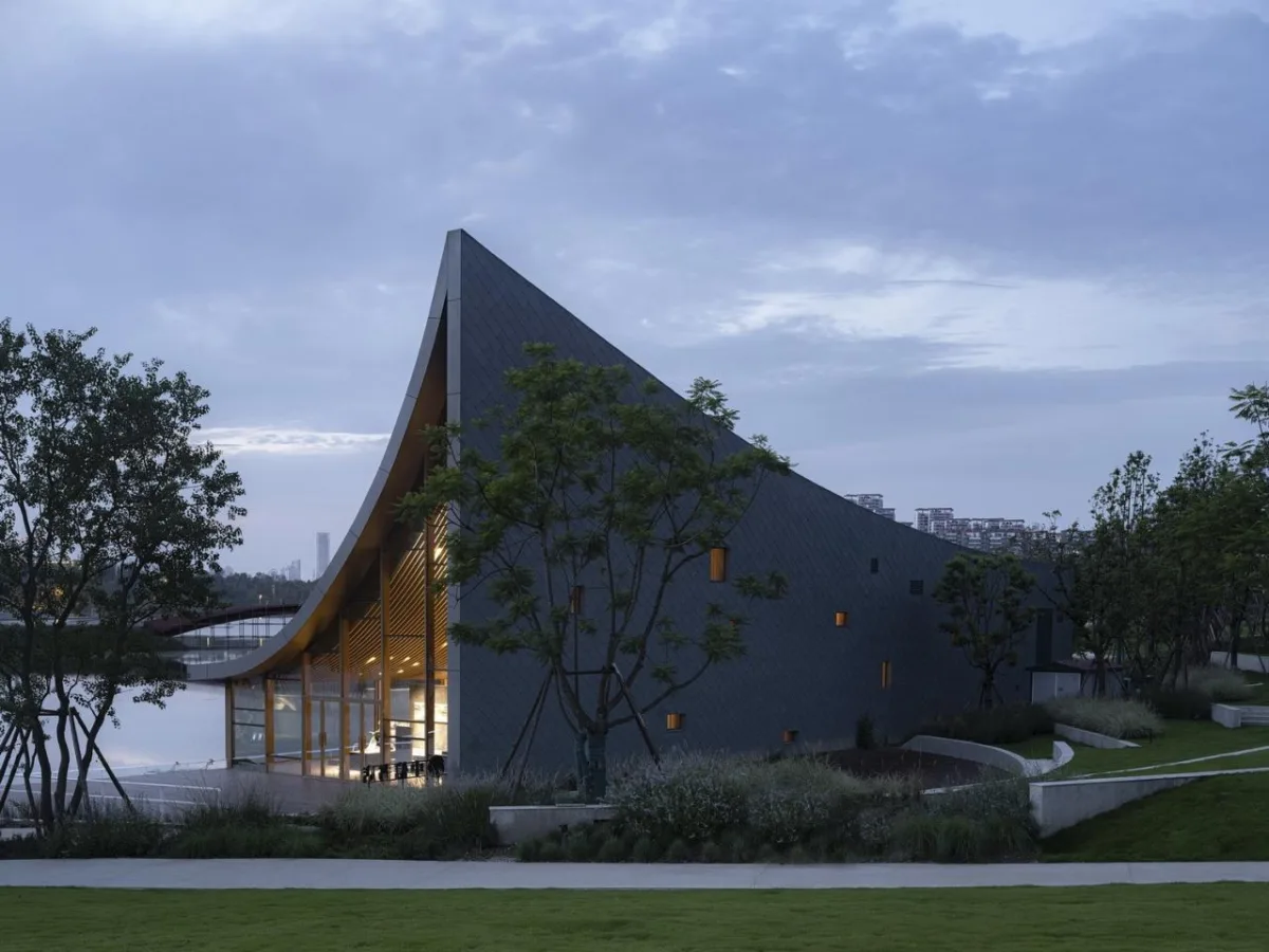 BIM建筑|成都兴隆湖中信书店 / MUDA 慕达建筑