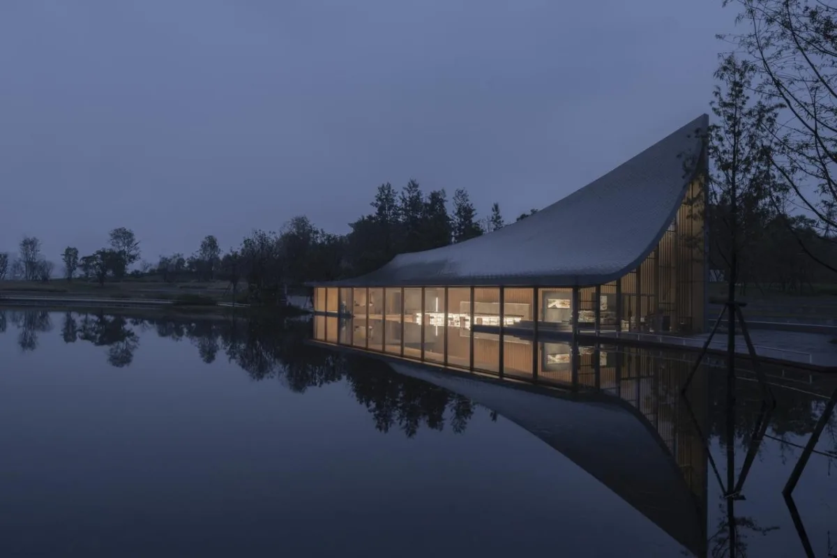 BIM建筑|成都兴隆湖中信书店 / MUDA 慕达建筑
