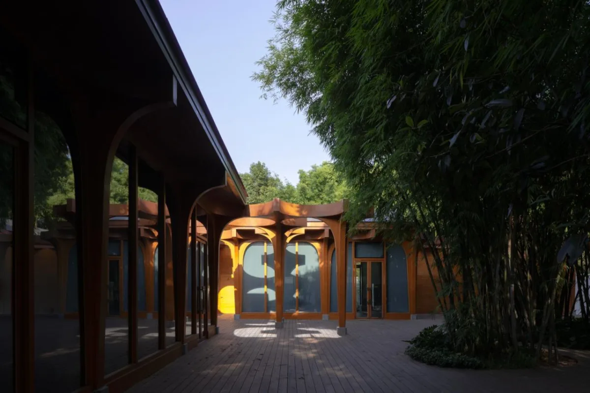 BIM建筑|中意文化艺术交流中心之中华馆 / aoe事建组
