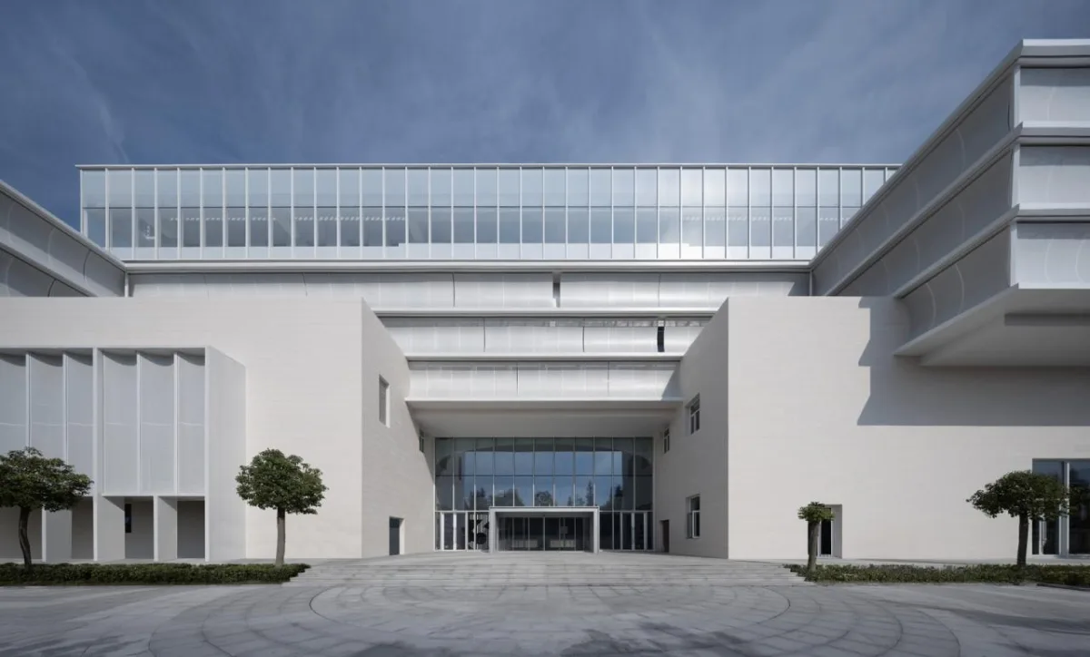 BIM建筑|东台图书馆综合体改造 / ORIA 和睿建筑