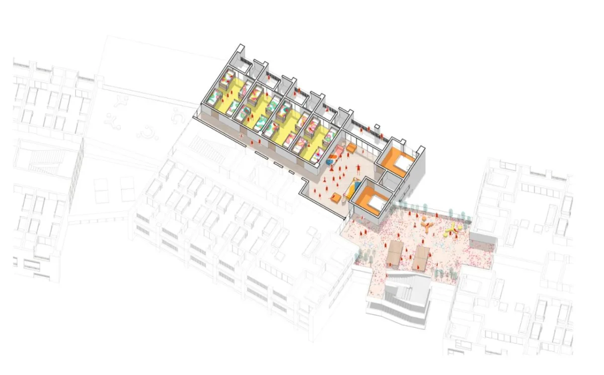 BIM建筑|重庆两江人民小学：在大自然里勇敢冒险 / gad