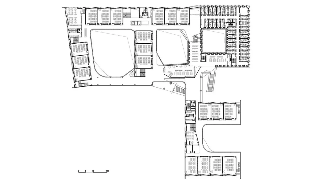 BIM建筑|深圳市宝安区上星学校 / 第伍建筑