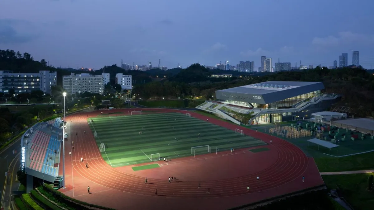 BIM建筑|南方科技大学体育馆 / URBANUS都市实践