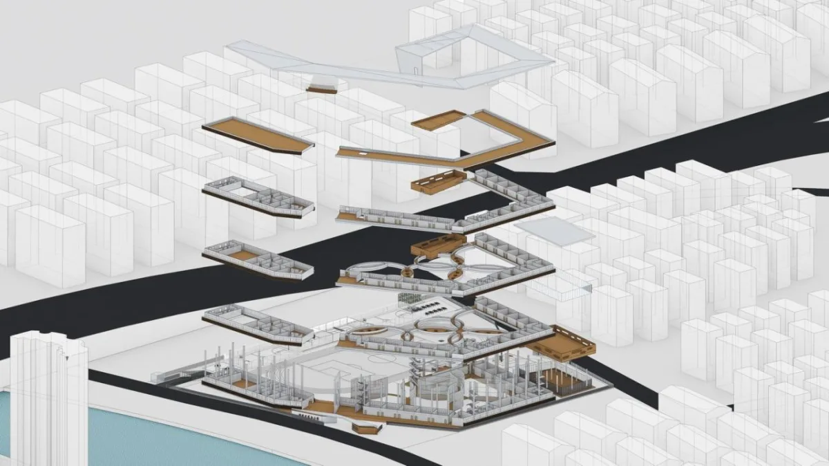 BIM建筑|维度的转移：凤西小学 / 米丈建筑