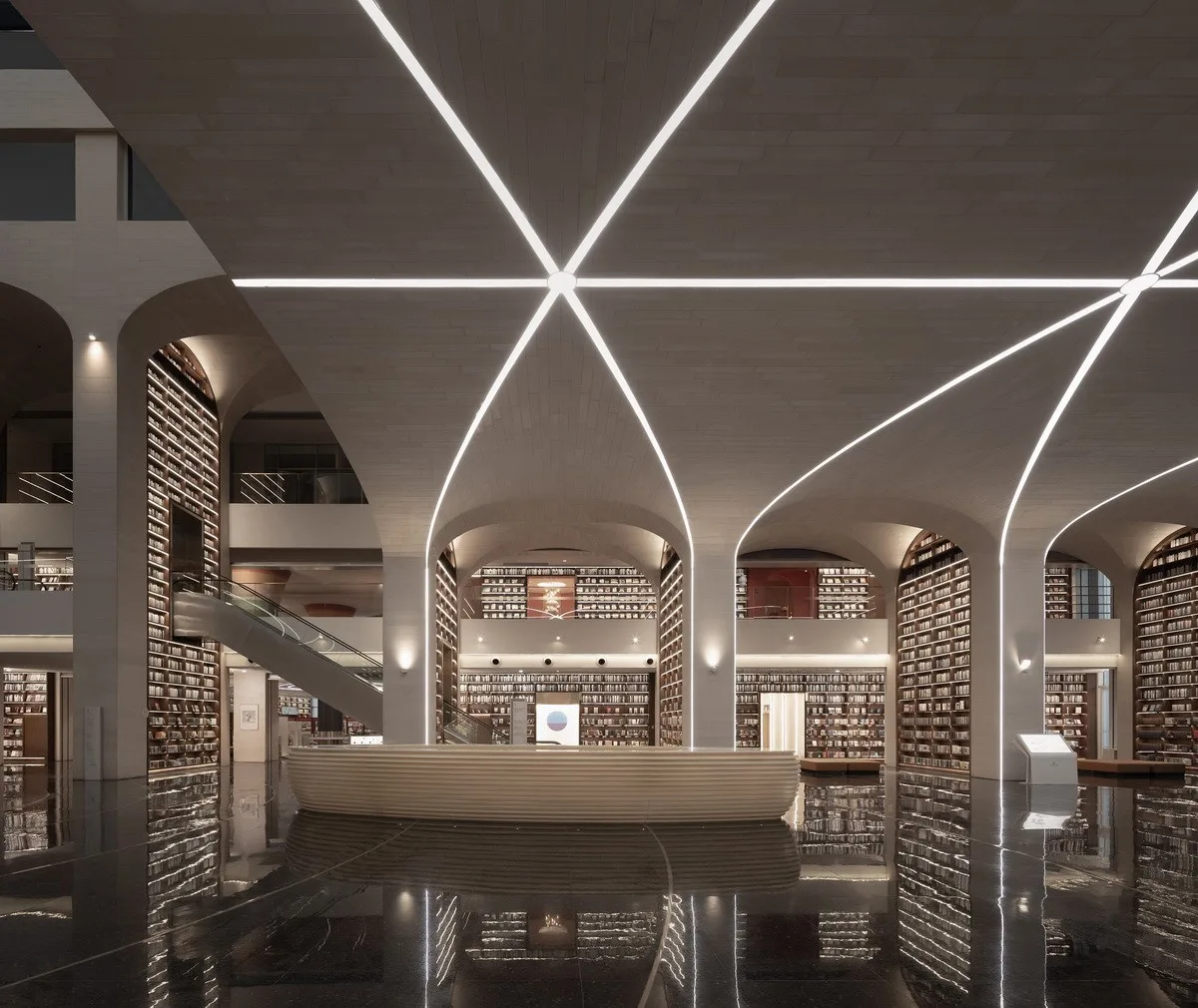 BIM建筑|东台图书馆综合体改造 / ORIA 和睿建筑