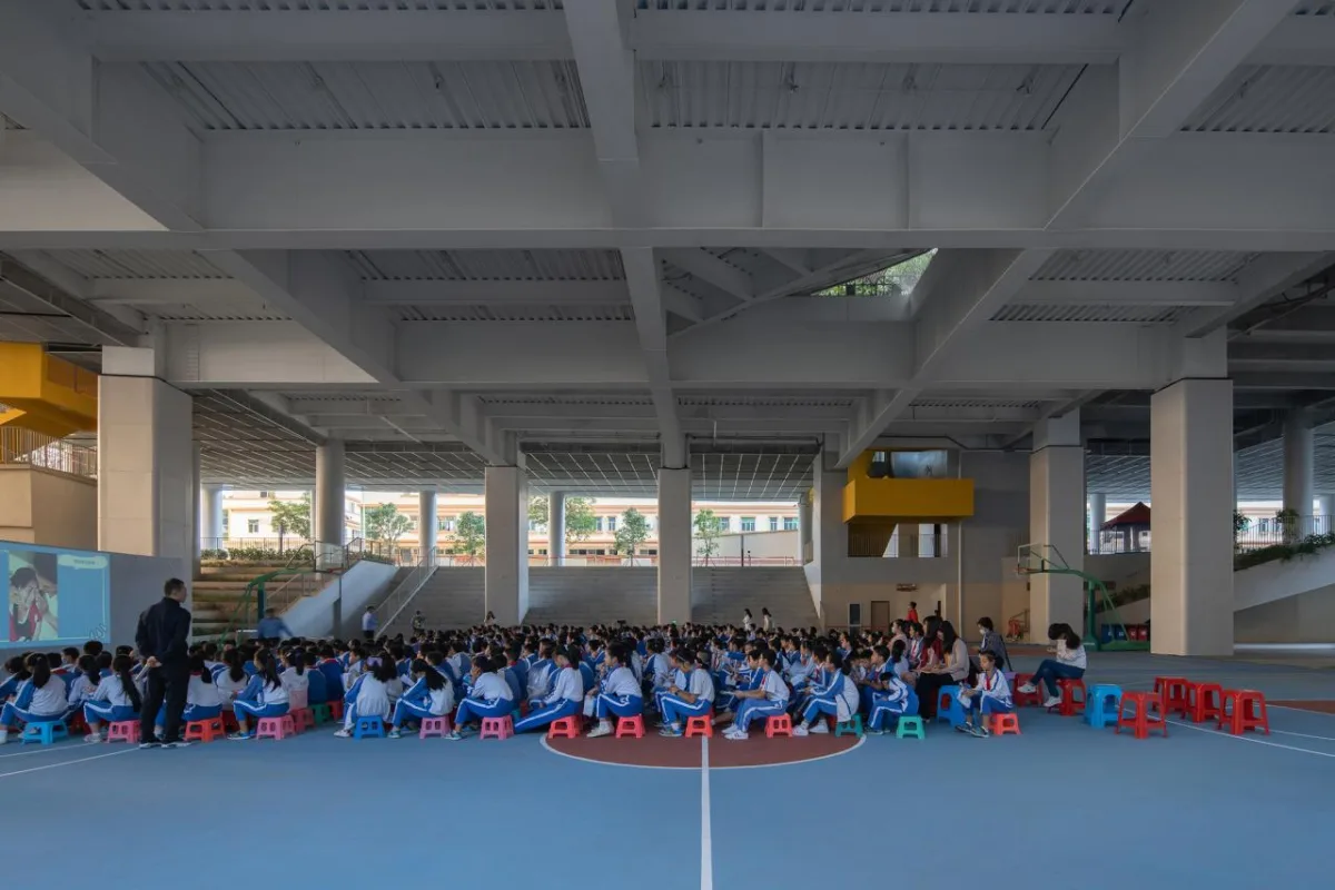 BIM建筑|深圳市宝安区上星学校 / 第伍建筑