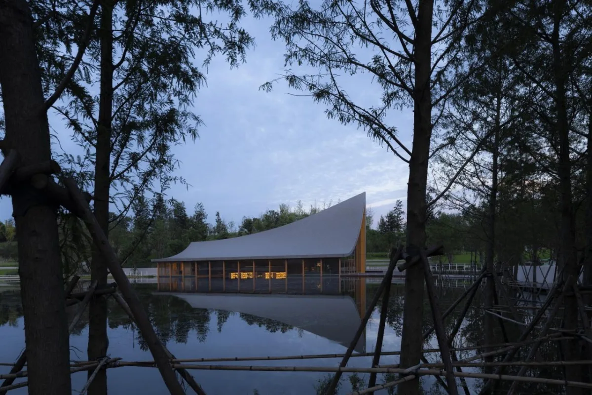 BIM建筑|成都兴隆湖中信书店 / MUDA 慕达建筑