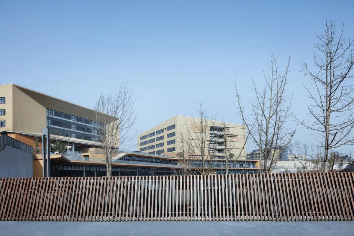 BIM建筑|西南大学附属中学两江校区：消失的高密度校园 / gad