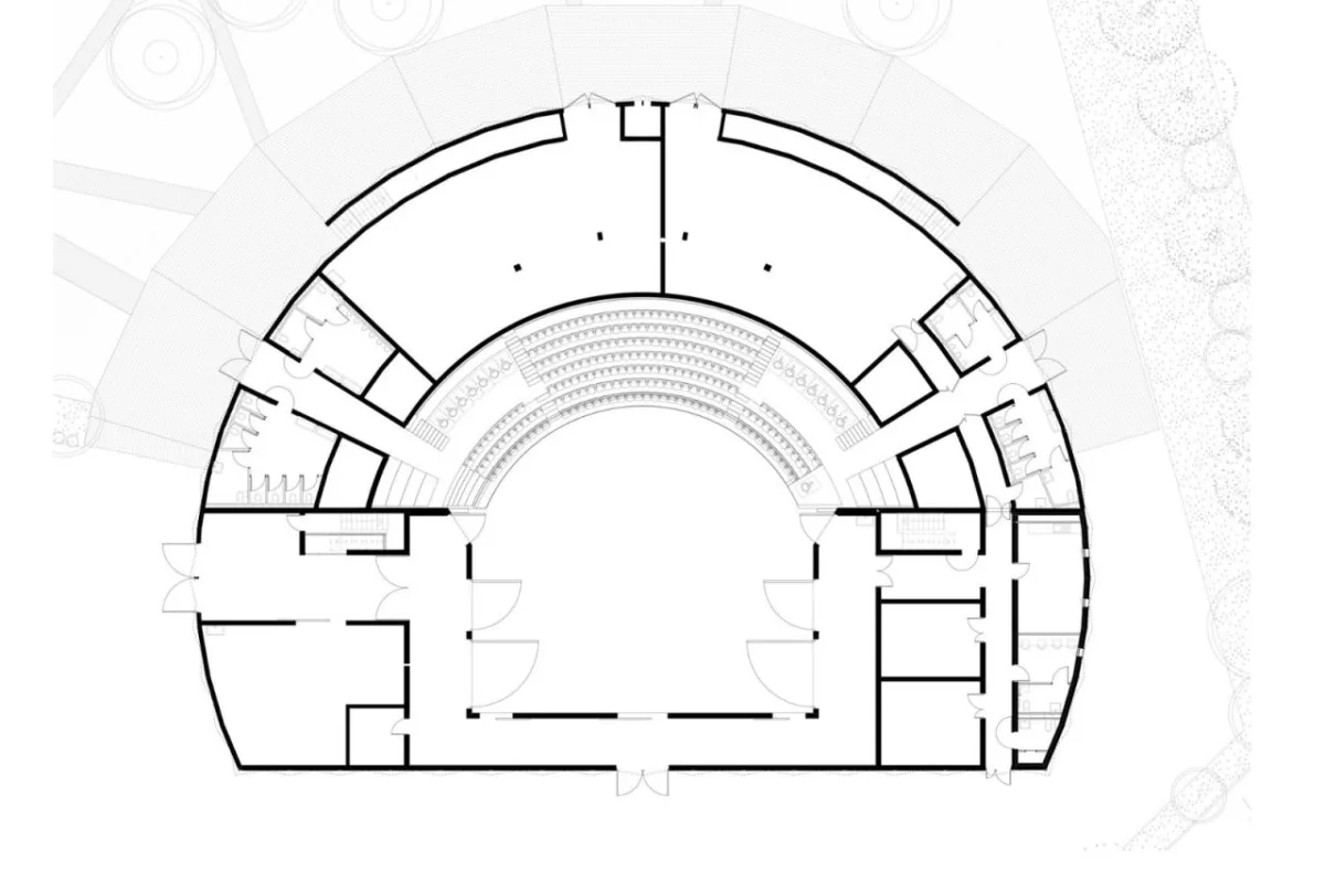 BIM建筑|马戏团式建筑，Domaine de Bayssan 剧院 / K architectures