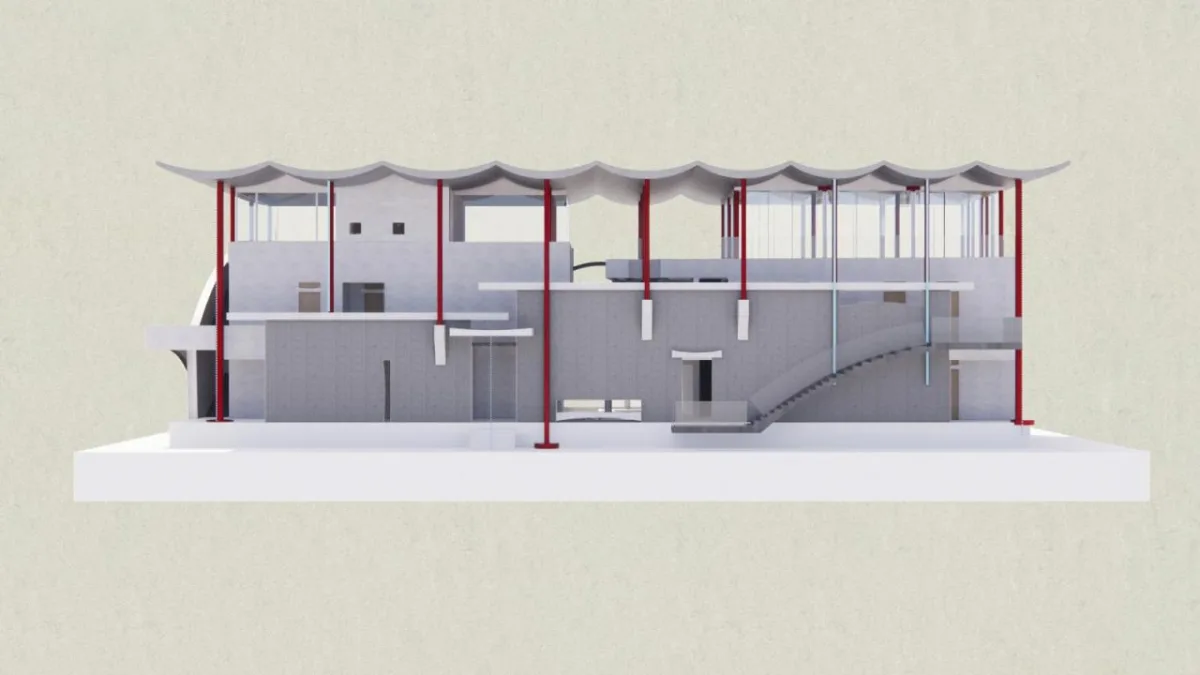 BIM建筑|雨屋 / 来建筑设计工作室