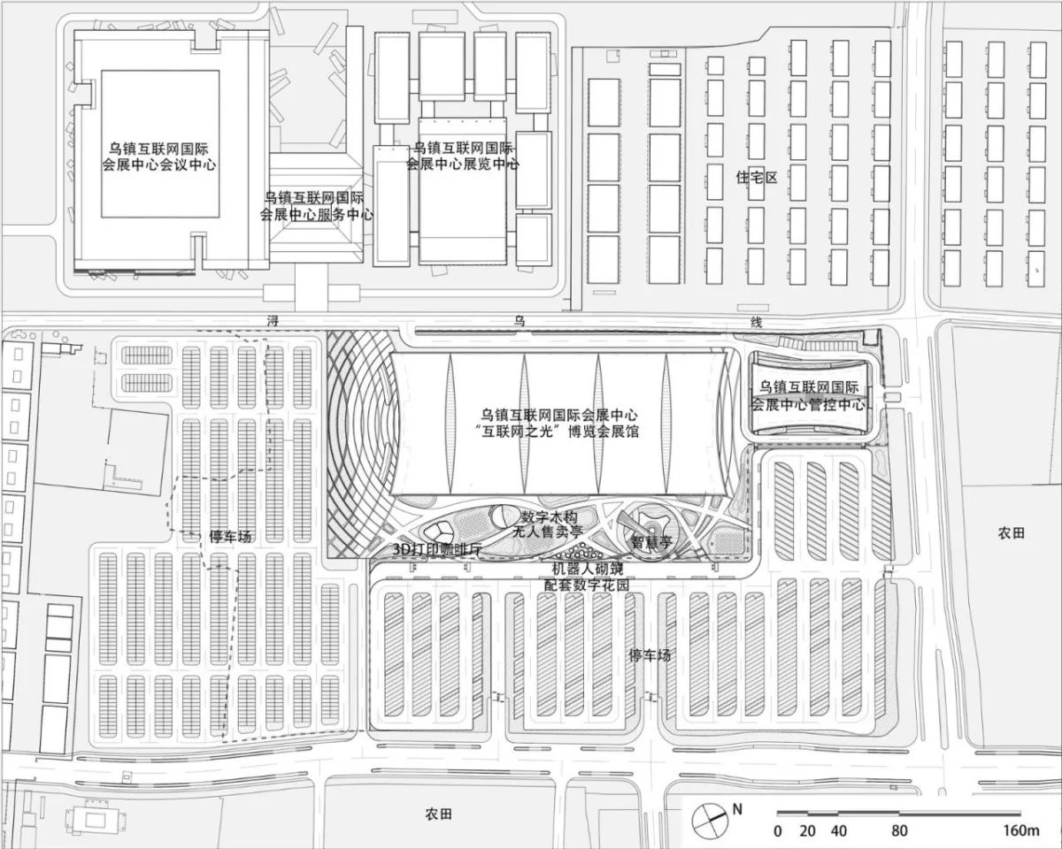 BIM建筑|乌镇“互联网之光”博览中心 / 创盟国际+一造科技