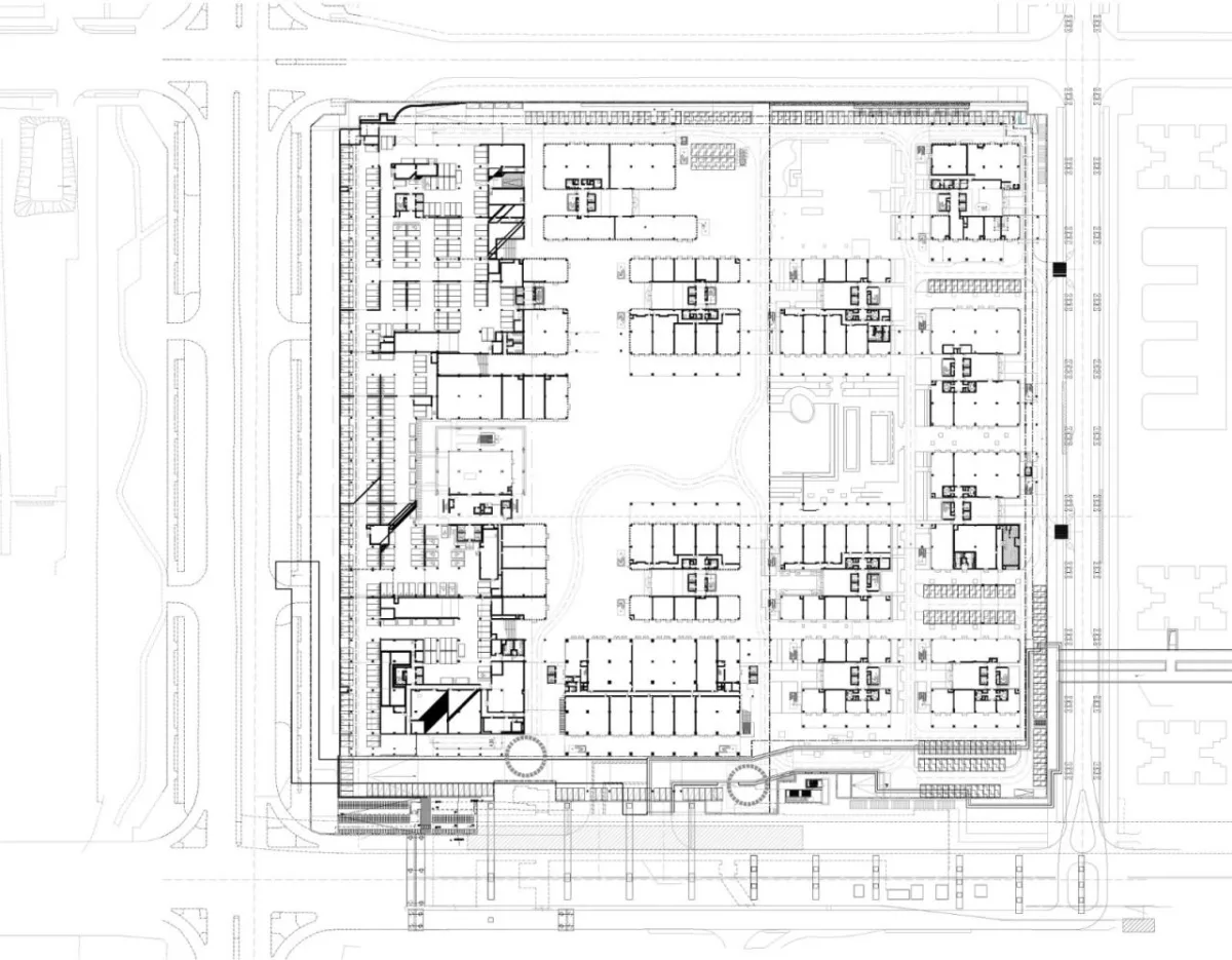 BIM建筑|深圳粤港澳青年创业区（一期） / RSH+P + 华艺设计