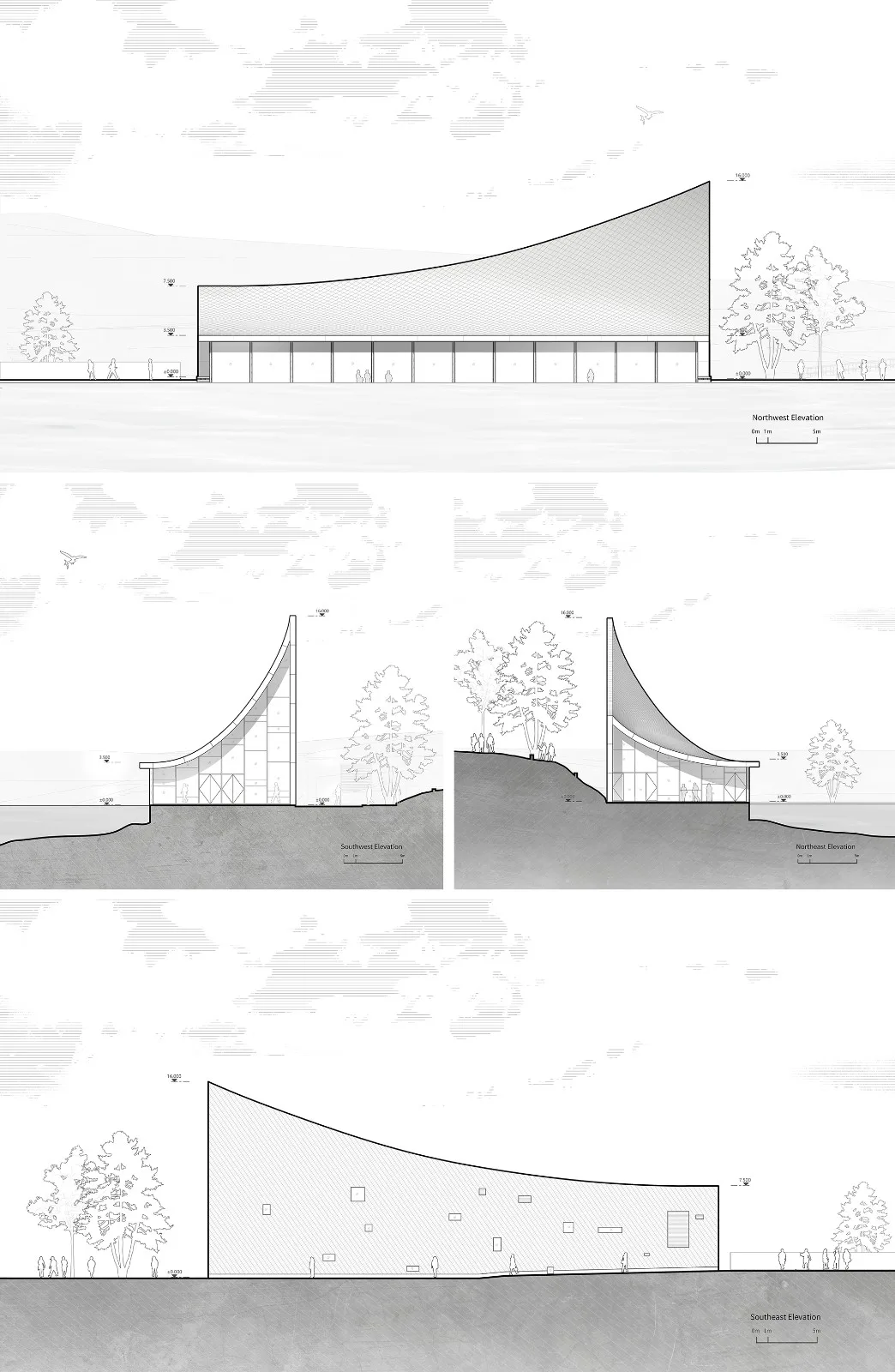 BIM建筑|成都兴隆湖中信书店 / MUDA 慕达建筑