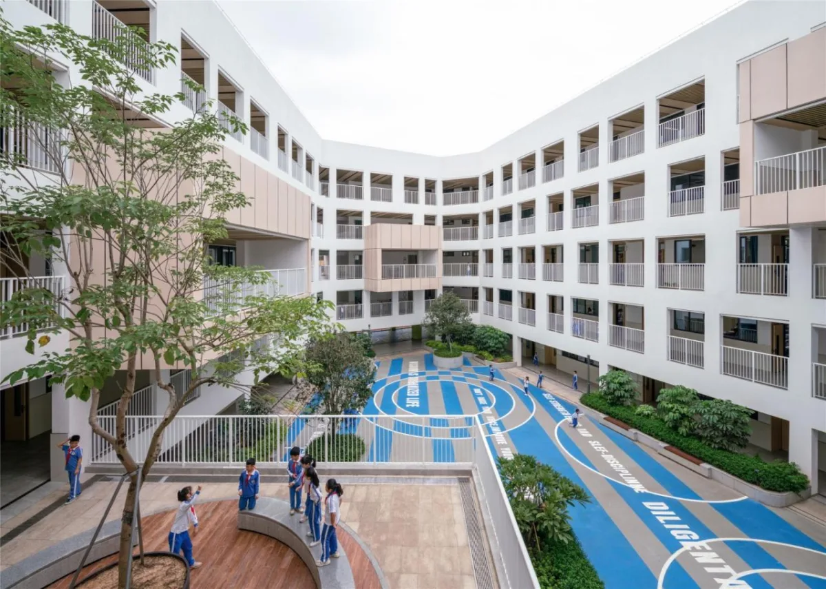 BIM建筑|深圳坪山区日新小学 / 申都设计