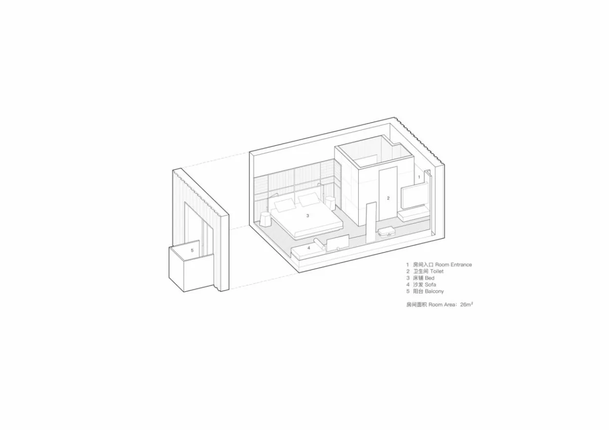 BIM建筑|阿那亚唐舍酒店 / B.L.U.E. Architecture Studio