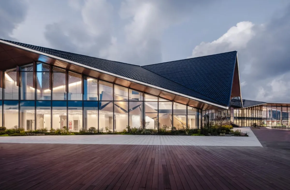 BIM建筑|长兴岛郊野公园游客中心 / 米川工作室 + 水石设计