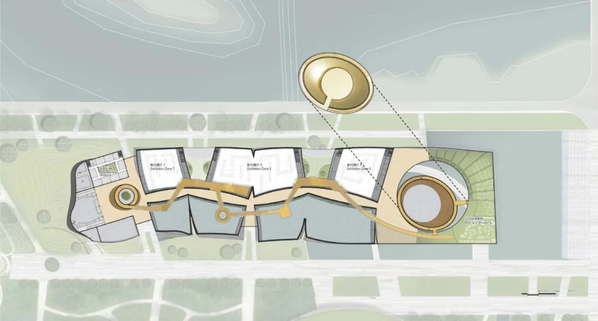 BIM建筑|古蜀玉璋：三星堆博物馆新馆方案设计 / 北京市建筑设计研究院有限公司
