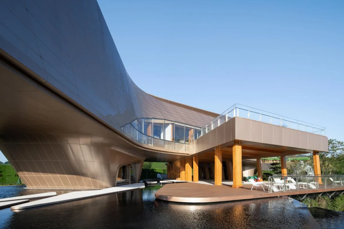 BIM建筑|木构建造设计一体化 l 宜宾白兰美学馆：建筑如何在地生长？