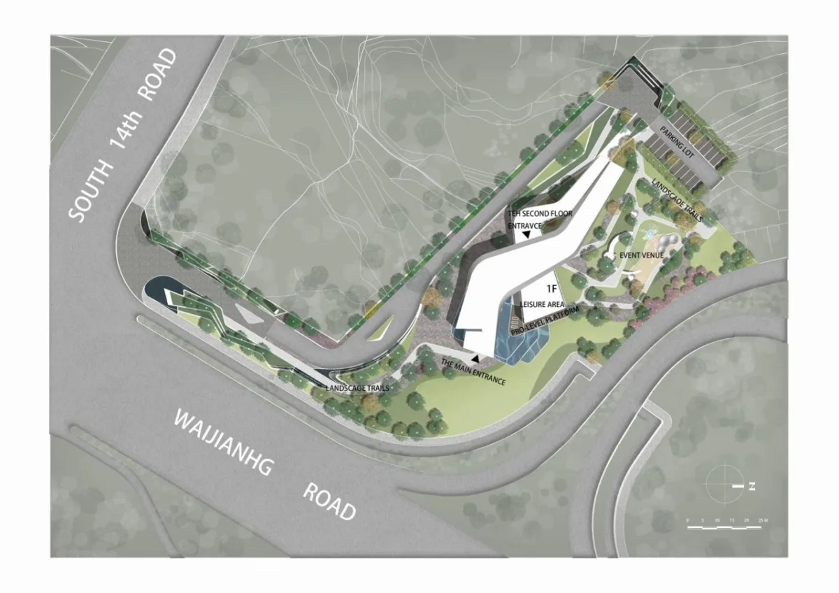 BIM建筑|木构建造设计一体化 l 宜宾白兰美学馆：建筑如何在地生长？