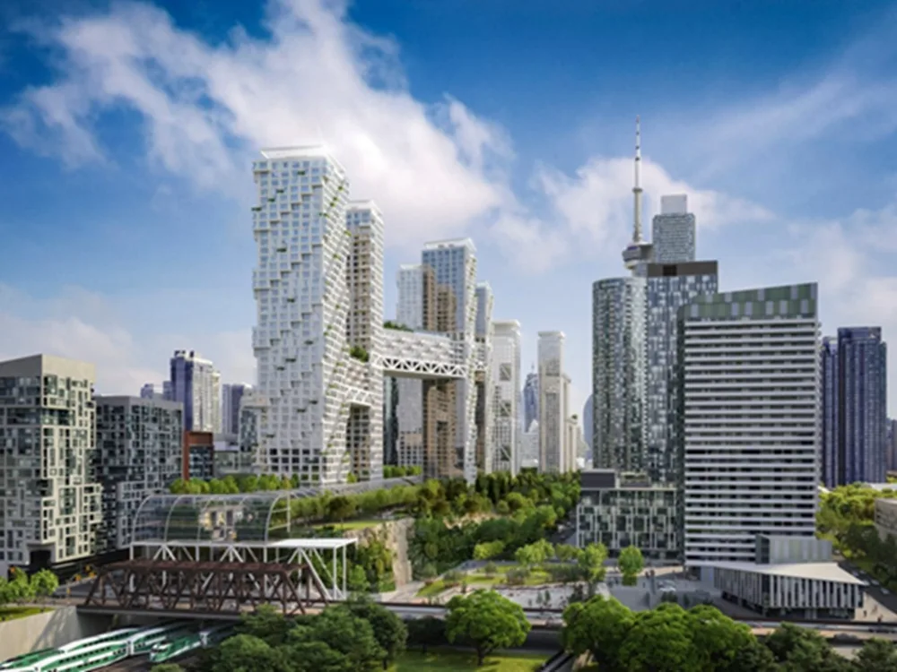BIM建筑|萨夫迪设计相互连接的住宅楼
