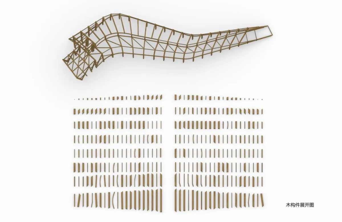 BIM建筑|木构建造设计一体化 l 宜宾白兰美学馆：建筑如何在地生长？