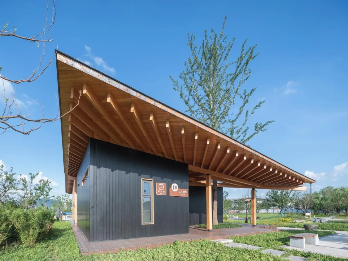 BIM建筑|富阳·阳陂湖湿地接待中心 / 尌林建筑设计事务所