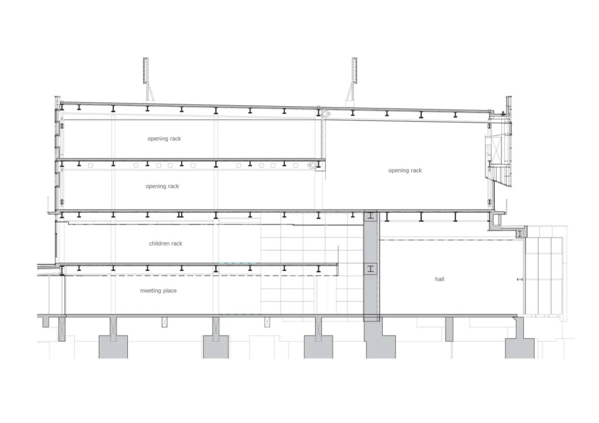 BIM建筑|Librio行桥（行桥市图书馆综合设施） / 三上建筑事务所