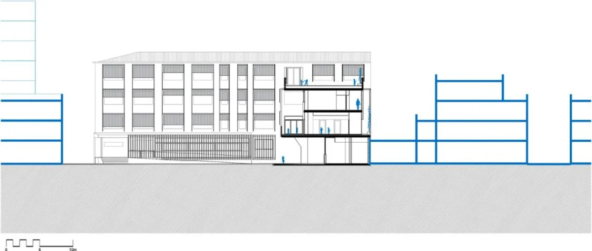 BIM建筑|小学扩建:Mar Bella 学校 / SUMO arquitectes BIM建筑|小学扩建:Mar Bella 学校 / SUMO arquitectes