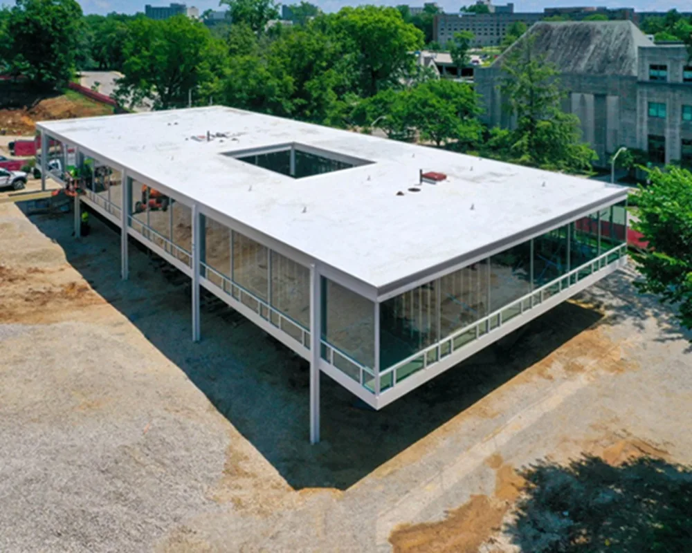 BIM建筑|印第安那大学建造密斯·凡·德罗设计的项目