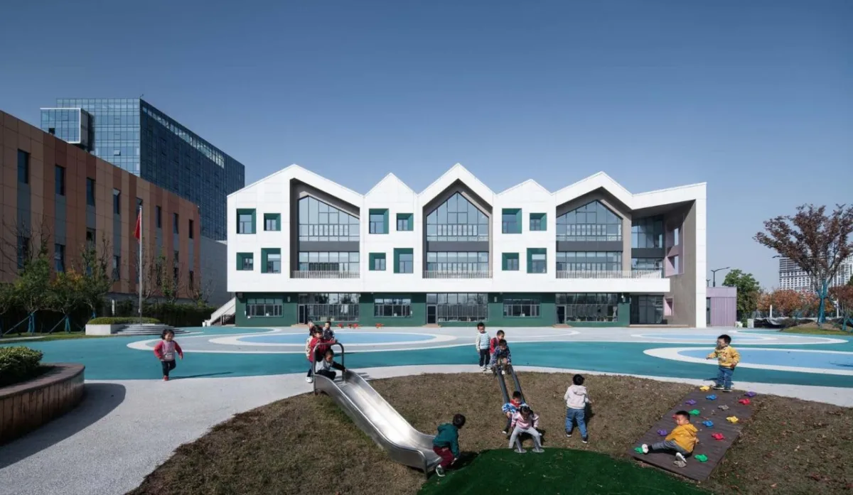 BIM建筑|南京市鼓楼幼儿园江北分园 / 东南大学建筑设计研究院