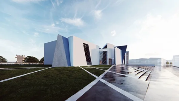 BIM建筑|利伯斯金为里斯本设计几何形状犹太博物馆