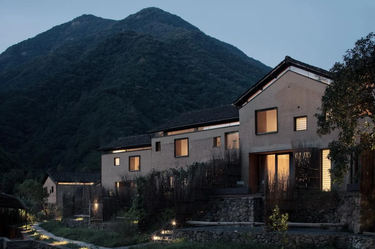 BIM建筑|桐庐流云乡墅，山野间的隐世秘境 / MDO木君建筑设计