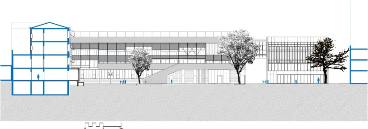 BIM建筑|小学扩建:Mar Bella 学校 / SUMO arquitectes BIM建筑|小学扩建:Mar Bella 学校 / SUMO arquitectes
