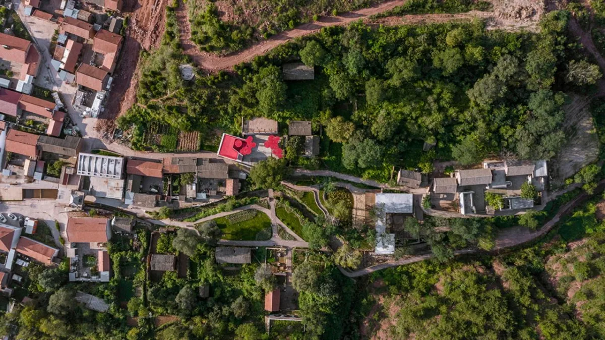 BIM建筑|与树和老土墙共生——军械库咖啡 / 三文建筑