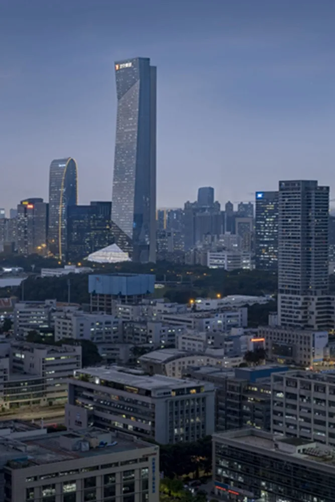 BIM建筑|墨菲西斯在深圳设计非对称超高层建筑