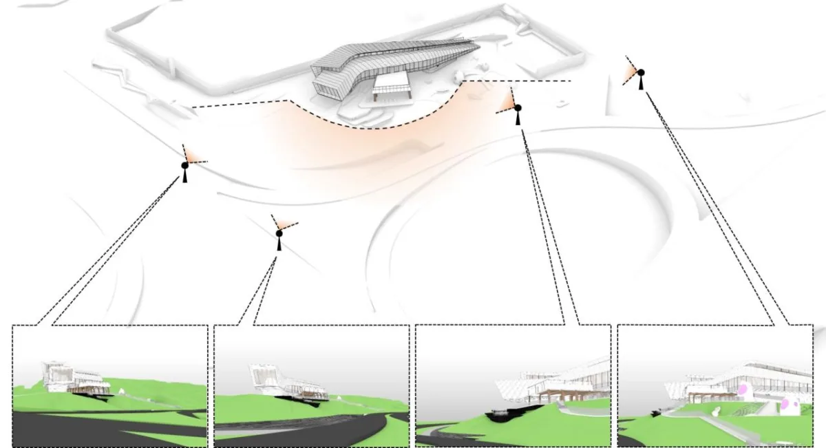 BIM建筑|木构建造设计一体化 l 宜宾白兰美学馆：建筑如何在地生长？