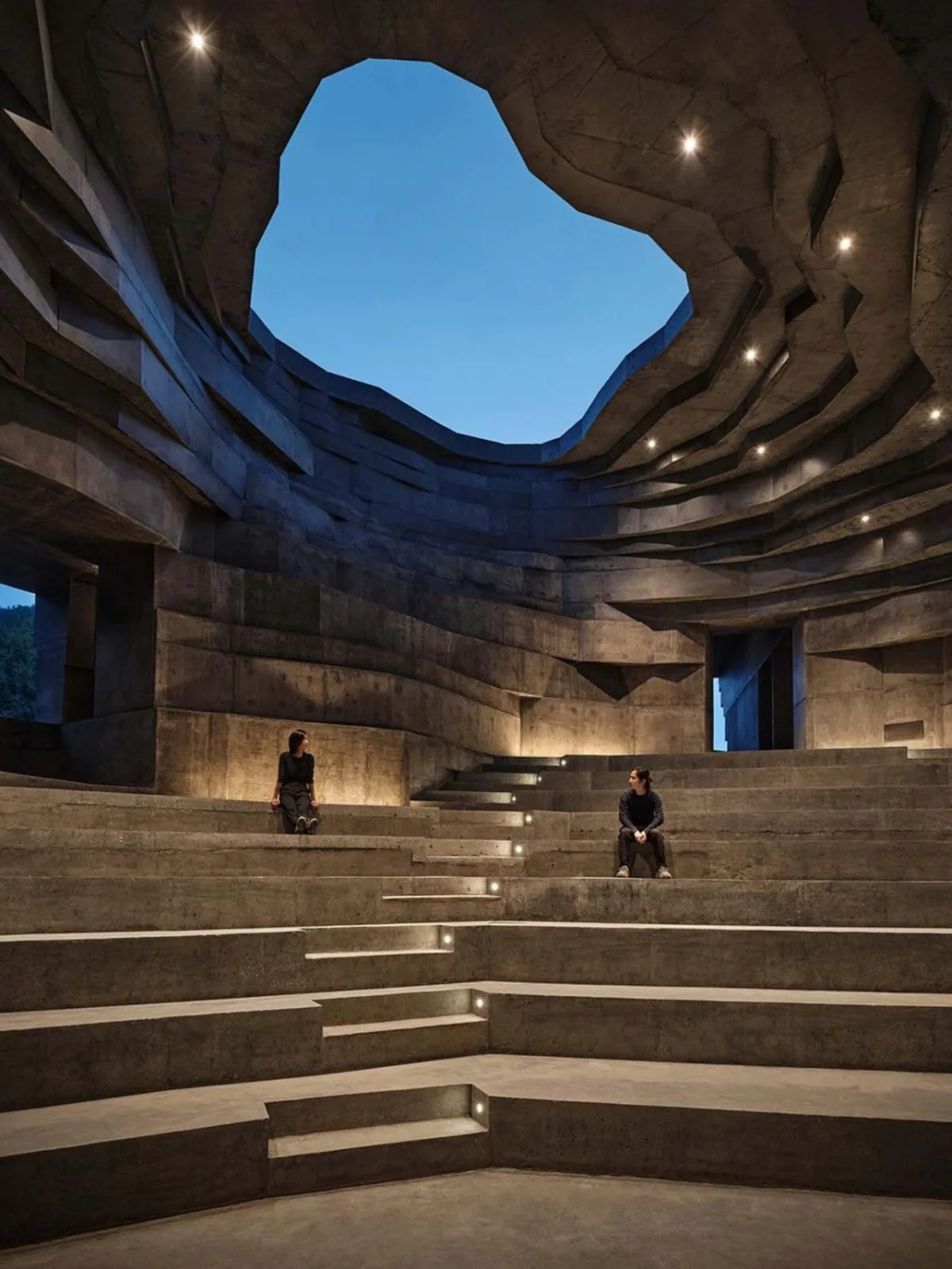 BIM建筑|山谷音乐厅 / OPEN建筑事务所