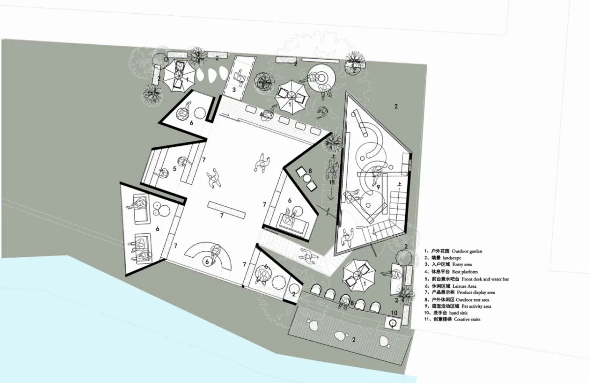 BIM建筑|上海云间粮仓 “人民河畔悬浮的太空盒”LILITH莉莉斯小屋 / DCDSAA淀川建筑事务所