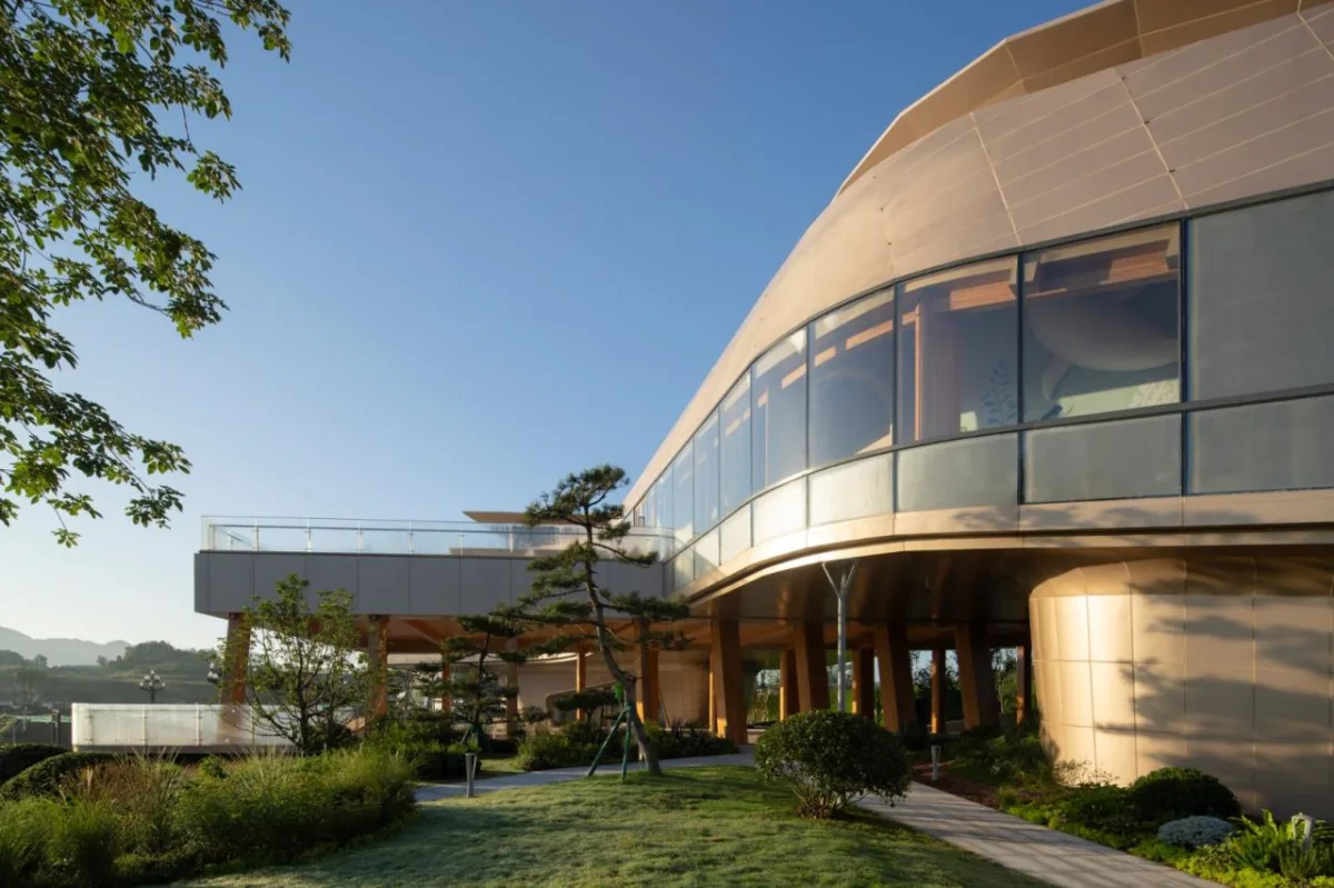 BIM建筑|木构建造设计一体化 l 宜宾白兰美学馆：建筑如何在地生长？