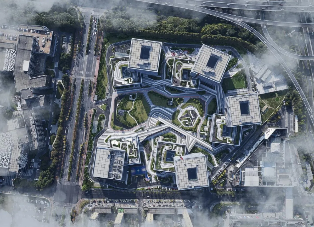 BIM建筑|阿里巴巴杭州软件生产基地二期 / 浙江省建筑设计研究院