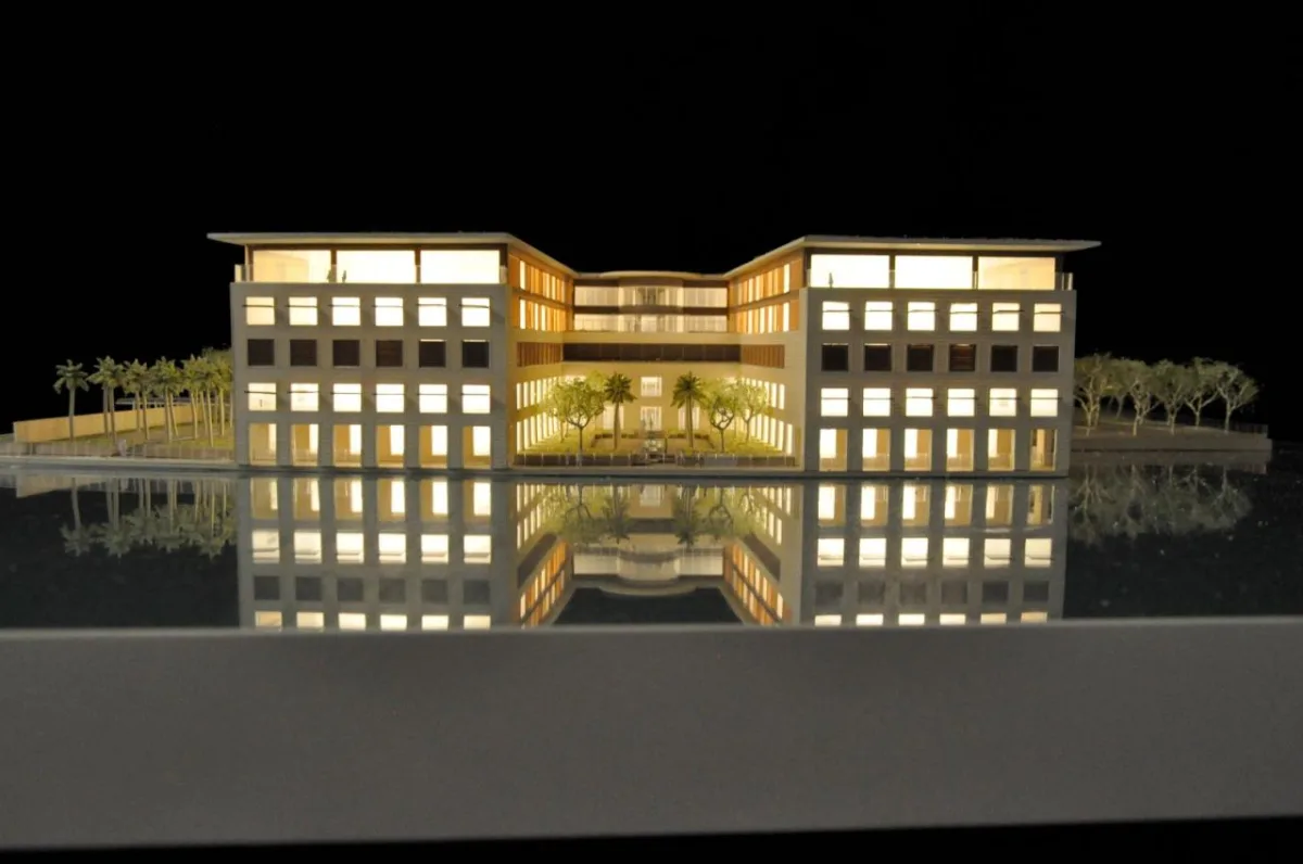 BIM建筑|花园式康复医院 / 萨夫迪建筑事务所