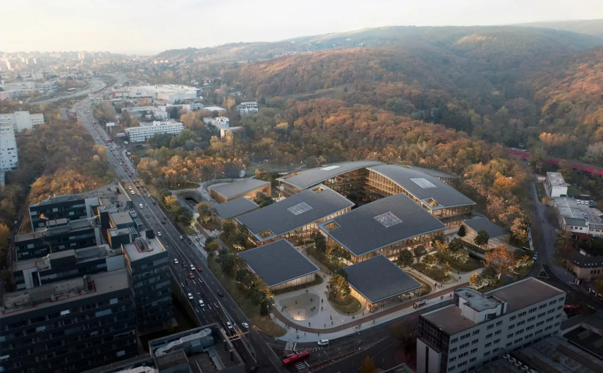 BIM建筑|都市村庄：欧洲人工智能和网络安全中心 / BIG
