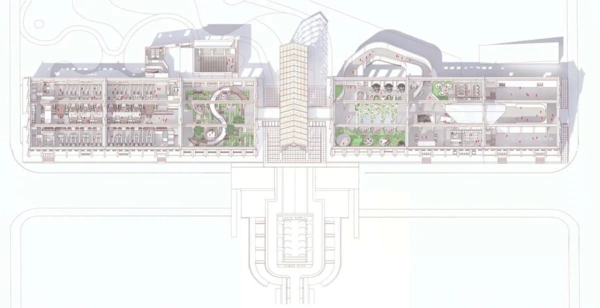 BIM建筑|沈阳东贸库改造 / URBANUS都市实践