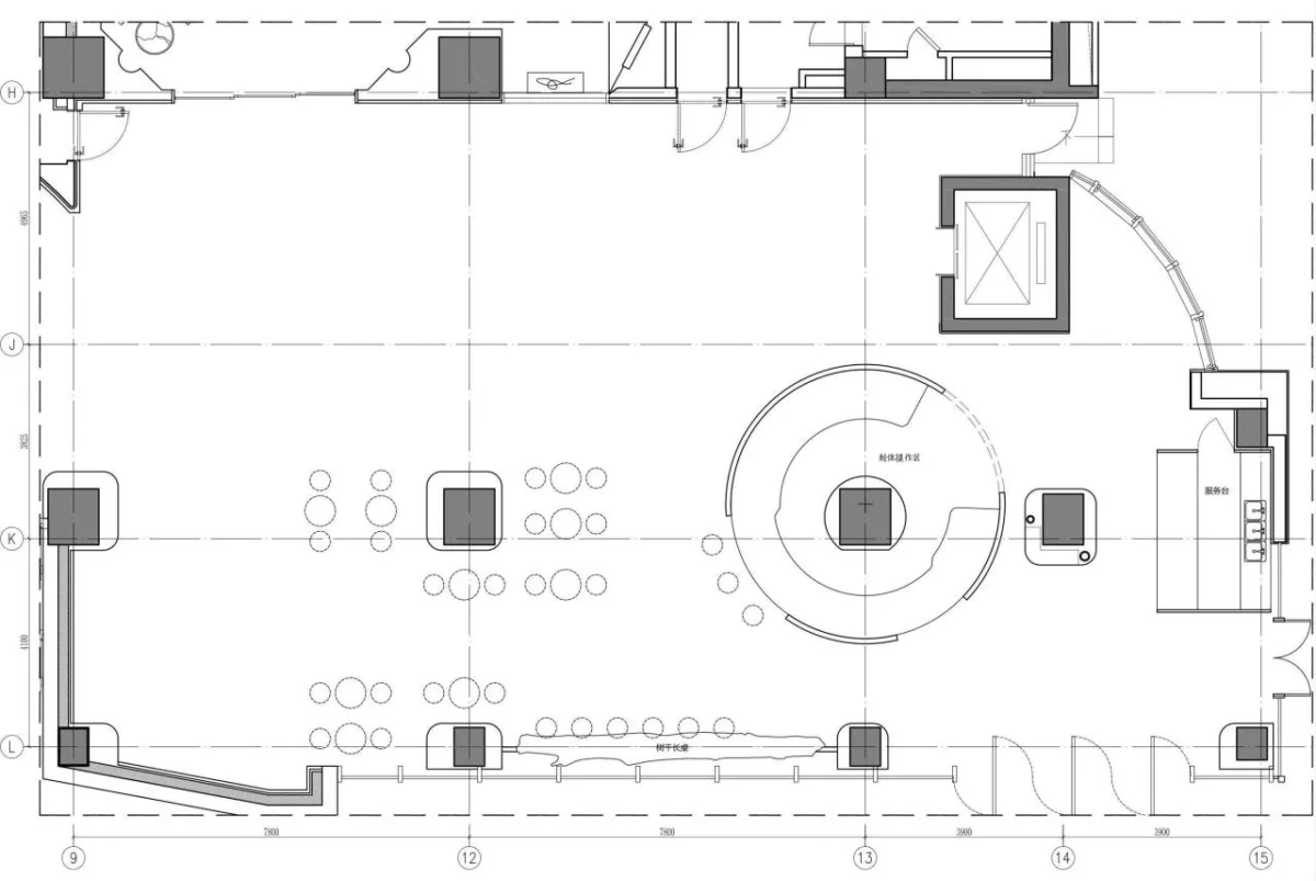 BIM建筑|“迷失”—— Metal Hands铁手咖啡制造局 / DAGA大观建筑
