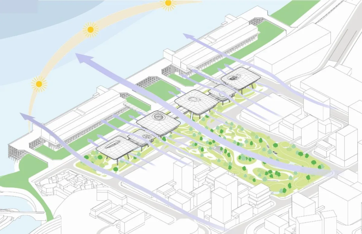 BIM建筑|“龙门吊” | MAD赢得重庆寸滩国际邮轮中心竞赛