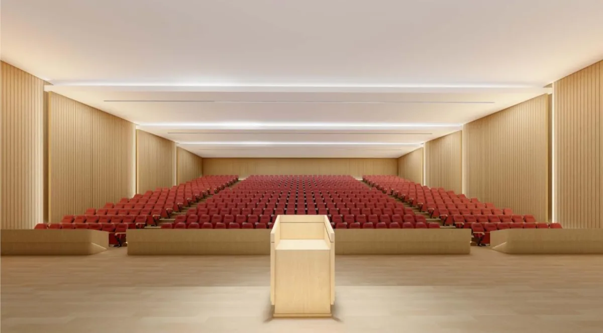 BIM建筑|“塘畔隐园”—深圳市第二十八高级中学建筑方案设计 / 一境建筑设计