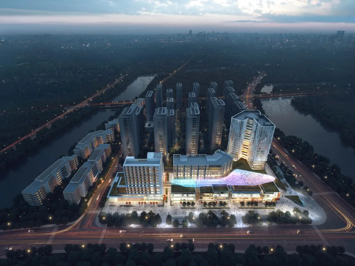 BIM建筑|混合的真实：城市型康养综合体的创新实践 / 栖城设计